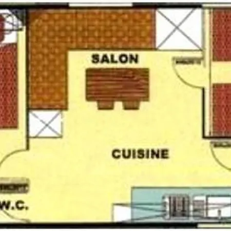 Mobil-home Pour 6 Personnes Avec Terrasse A Lempdes-sur-allagnon - Api-1-52-616 营地